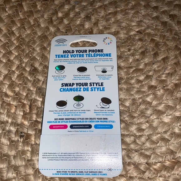 BRAND NEW | GLITTER | Popsocket| NEVER BEEN OPEN - Picture 3 of 4